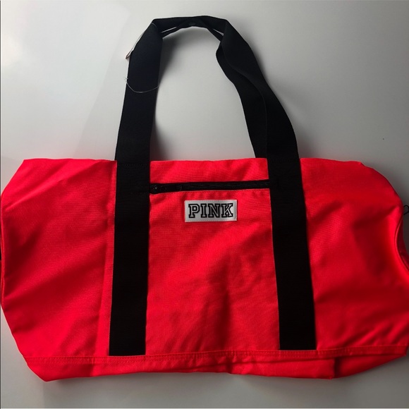 VS PINK Weekender Neon Duffle Gym Bag - Picture 4 of 4